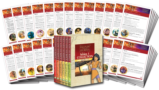 Amazon.com: Friends and Heroes DVD Series 3 Pack Multi